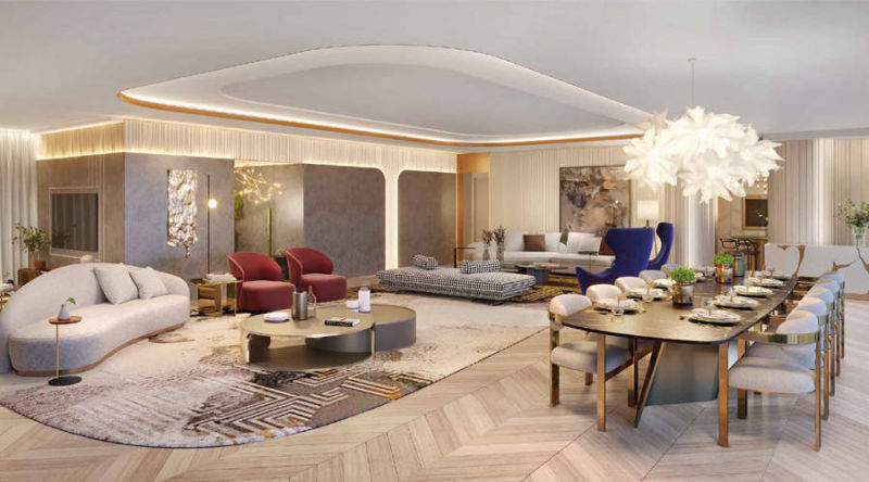 Lis Moema - Living 253m²